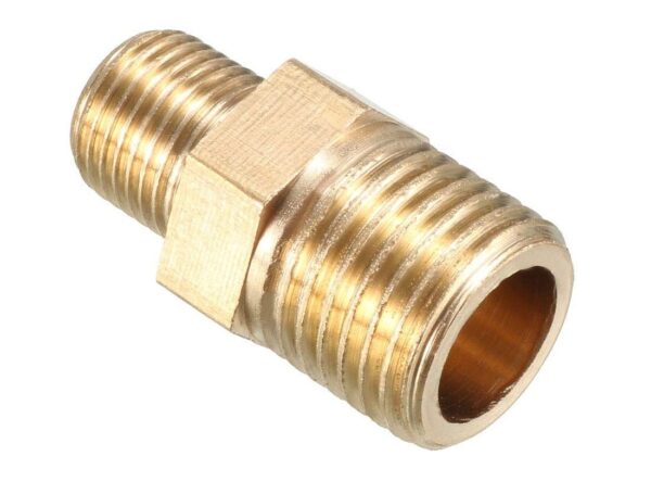 BRASS HEXAGON REDUCER NIPPLE