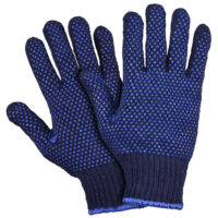 DOTTED BLUE GLOVES