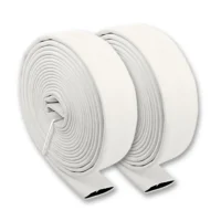 FIRE HOSE WHITE (NO CONNECTORS)